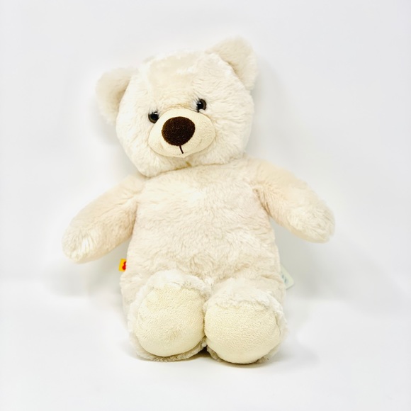 Build-A-Bear Other - Build-A-Bear Teddy Bear Plush Creme Off White Classic Stuffed Animal Soft Toy